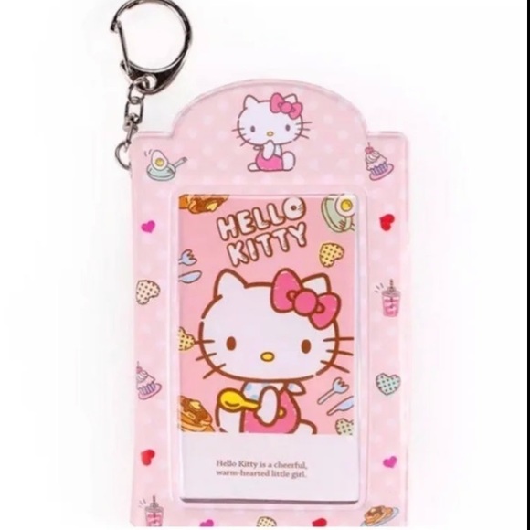 ⭐️4/$8 Sanrio - Hello Kitty - Wallet Keychain | Photo Card K Pop Display Holder - Picture 1 of 5